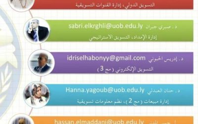 قسم التسويق سيتبني أسلوب التعليم الإلكتروني