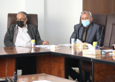 الاجتِماع الاول لِمجلس كلية الاقتِصاد 2021 م