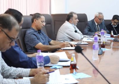 مناقشة مقترحات طلبة الدراسات العليا بقسم العلوم السياسية