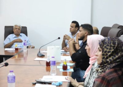 مناقشة مقترحات طلبة الدراسات العليا بقسم العلوم السياسية