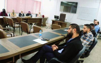 قسم التمويل يجتمع وموضوعات آنية على طاولة حواره
