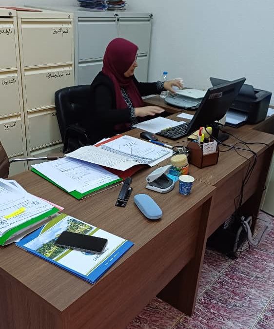 بدء العمل بنظام الأرشفة الإلكترونية في مكتب شؤون أعضاء هيئة التدريس بكلية الاقتصاد