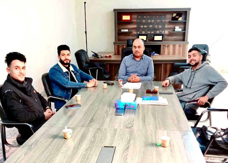 عميد كلية الاقتصاد بجامعة بنغازي يجتمع مع رئيس الإتحاد العام لطلبة ليبيا