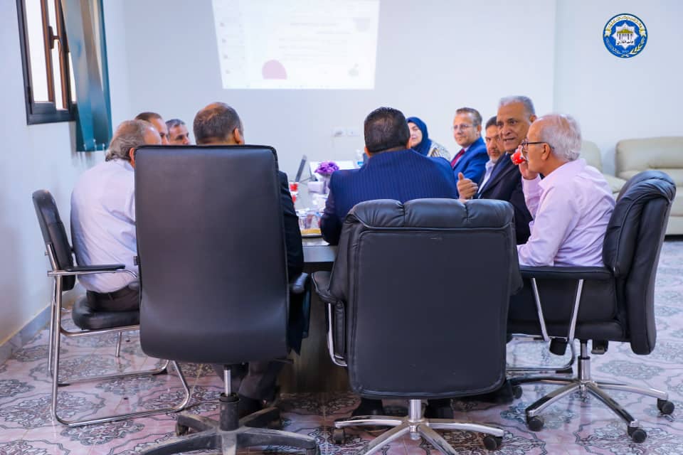 زيارة اللجنة المشكلة من الهيئة الليبية لضمان الجودة إلى كلية الاقتصاد