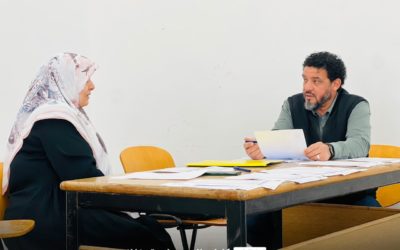 أعمال تجديد القيد بكلية الاقتصاد – المرج، جامعة بنغازي للفصل الدراسي ربيع 2024/2025م