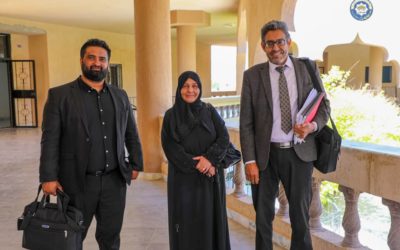 تسليم مهام مدير مكتب الدراسات العليا بكلية الاقتصاد بجامعة بنغازي