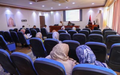 مناقشة مقترحات طلبة الماجستير بقسم التمويل والمصارف بكلية الاقتصاد