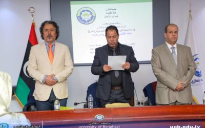 مناقشة رسالة ماجستير بكلية الاقتصاد حول أثر إدارة المواهب على الإبداع الإداري